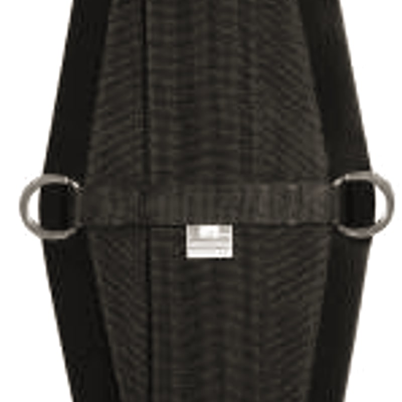 Professional's Choice neoprene horse cinch with stainless roller buckle and neoprene center ring