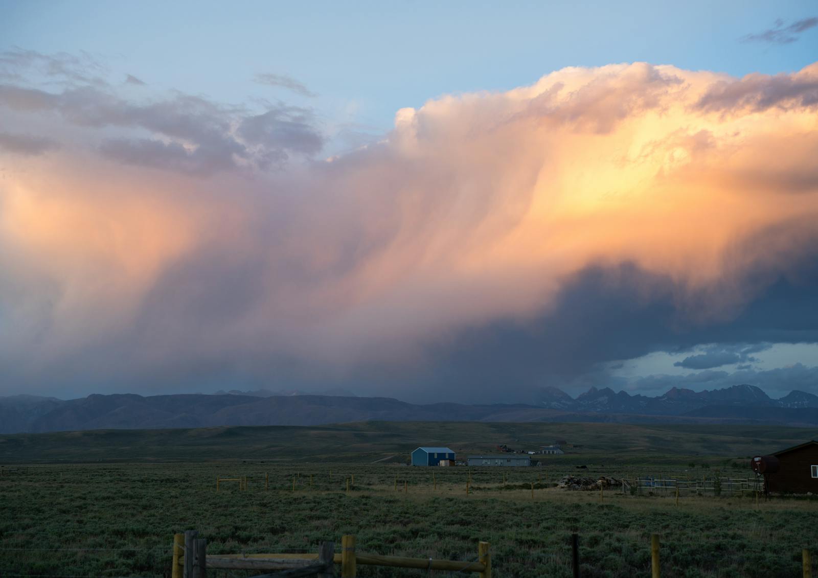 Snake River corridor with the Teton range rising in the background.